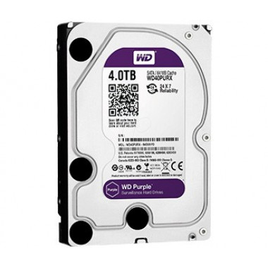 WD Purple 4TB - жесткий диск для систем видеонаблюдения