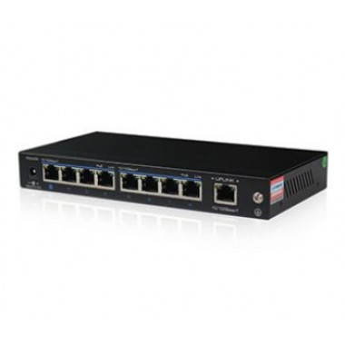 UTEPO UTP1-SW0801-SP60-4P неуправляемый 8-ми портовый коммутатор с 4-мя портами PoE