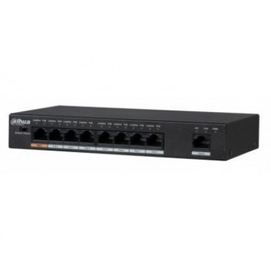 Dahua PFS3009-8ET-96 8-портовый не управляемый POE коммутатор