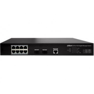 Dahua PFS4210-8GT-150 8-портовый управляемый гигабитный POE коммутатор