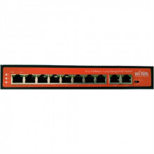 Wi-Tek WI-PS210 8-ми портовый неуправляемый POE коммутатор Wi-Tek WI-PS210 8-ми портовый неуправляемый POE коммутатор