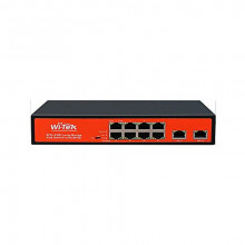 Wi-Tek WI-PS210G 8-ми портовый неуправляемый POE коммутатор Wi-Tek WI-PS210G 8-ми портовый неуправляемый POE коммутатор
