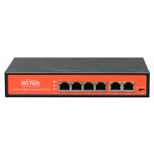 Wi-Tek WI-PS505V 4-х портовый POE коммутатор Wi-Tek WI-PS505V 4-х портовый POE коммутатор