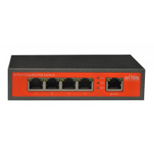 Wi-Tek WI-PS305G 4-х портовый POE коммутатор Wi-Tek WI-PS305G 4-х портовый POE коммутатор