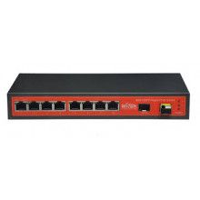 Wi-Tek WI-PS310GF 8-ми портовый POE коммутатор Wi-Tek WI-PS310GF 8-ми портовый POE коммутатор