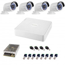 Комплект TURBO HD - 4 уличные камеры