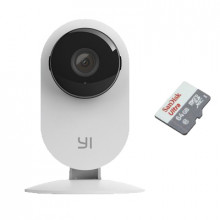 Xiaomi Yi Home 2 с картой памяти 64Гб - комплект 1 внутренняя WiFi камера Xiaomi Yi Home 2 с картой памяти 64Гб - комплект 1 внутренняя WiFi камера