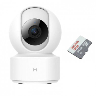 Xiaomi Xiaobai iMiLab Home Security с картой памяти 64Gb - комплект видеонаблюдения